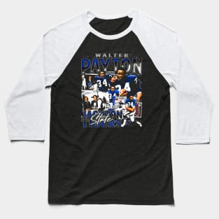 Walter Payton College Vintage Bootleg Baseball T-Shirt